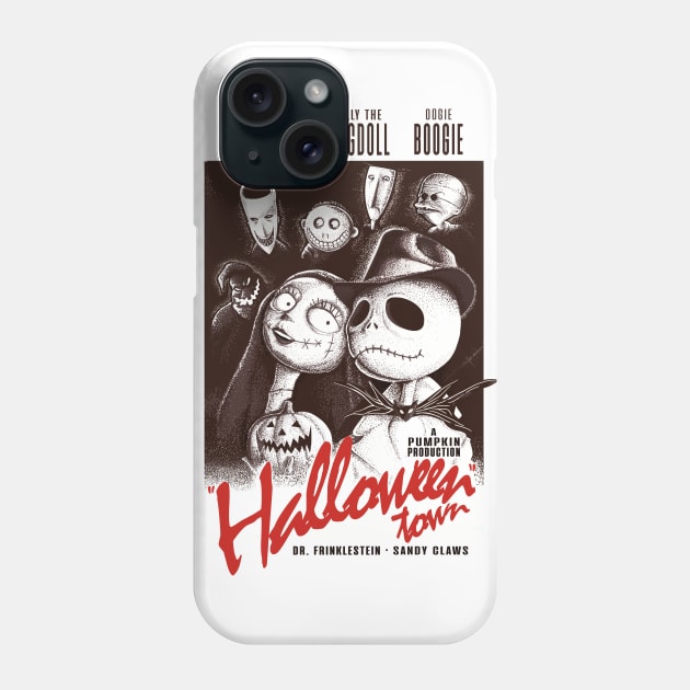 Halloween Town Phone Case by BER