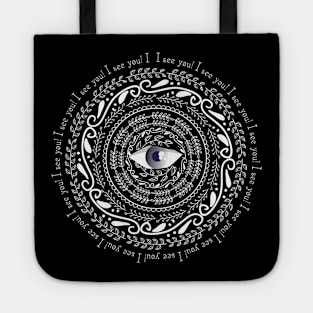 The Eye on the Mandala Tote