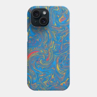 Stuck in blue. Phone Case