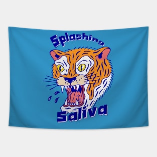 Splashing Saliva Tapestry