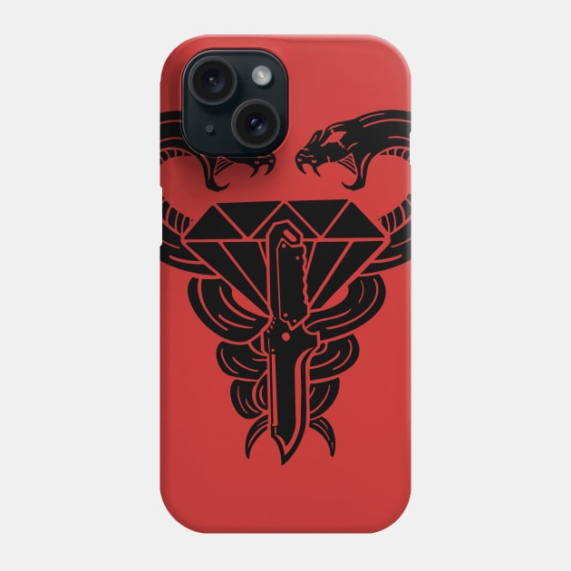 Metal Gear Solid Two Snakes Phone Case by idontfindyouthatinteresting