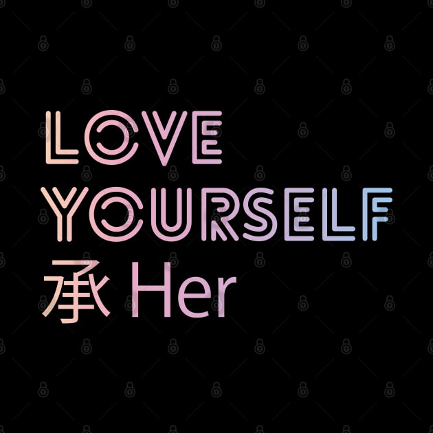 BTS (Bangtan Boys) LOVE YOURSELF 承 'Her' Text by iKPOPSTORE