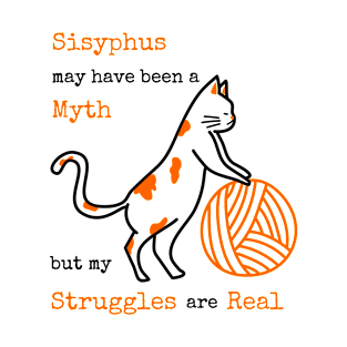 Sisyphus cat T-Shirt