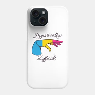 Logistically Difficult - Pansexual Phone Case