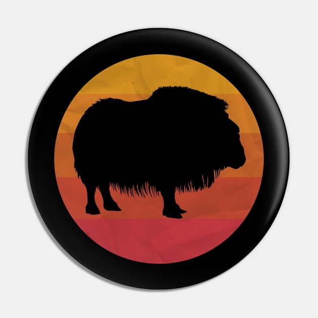 Vintage Musk Ox Pin by ChadPill