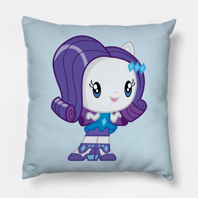 Equestria Girls Rarity Pillow by CloudyGlow