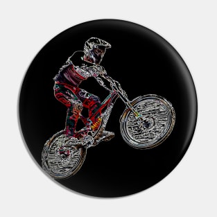 downhill bike Pin