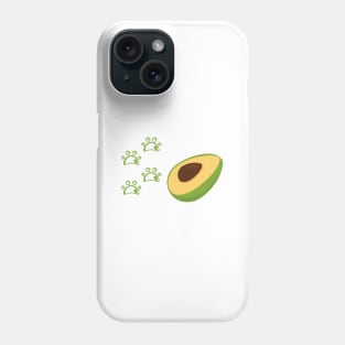 Funny Meow Avocato Cat Phone Case