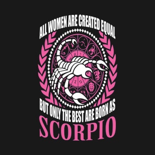 Scorpio Women's Zodiac Sign T-Shirt