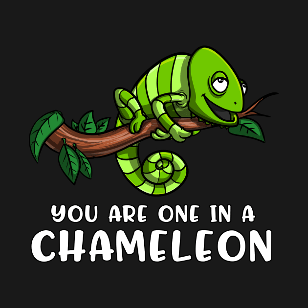 You Are One In A Chameleon Funny Lizard by underheaven