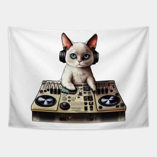 DJ Kitty Tapestry