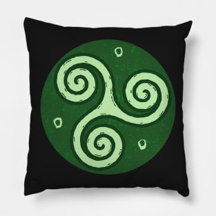 Celtic Spiral Knot Pillow