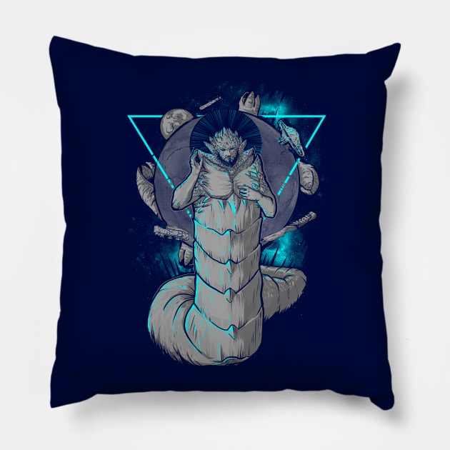 God Emperor Leto II Pillow by LivMat