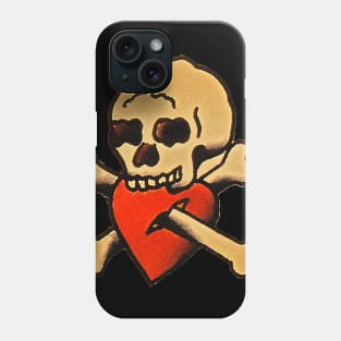 Sailor Jerry skull Phone Case