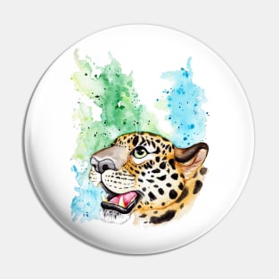 Amur Leopard Pin