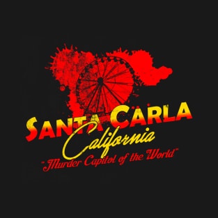 Santa Carla California, distressed T-Shirt