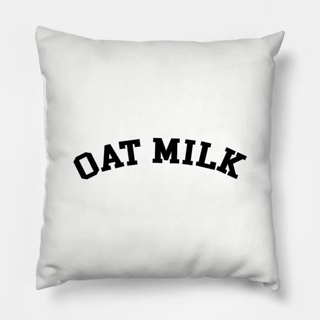 oat milk - urban outfitters aesthetic Pillow by Nicolasfranke99