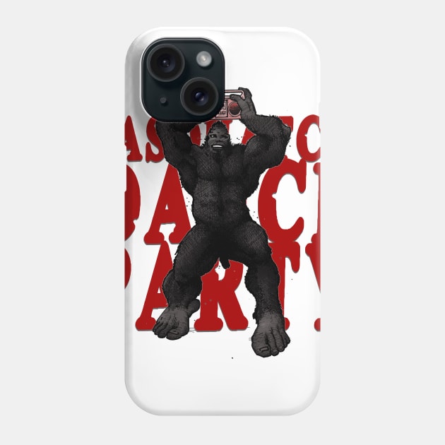 Sasquatch Dance Party Phone Case by Froobius