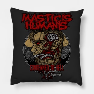 Condemned to Hell Pillow