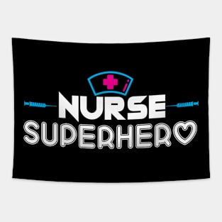 Superhero Nurse Tapestry