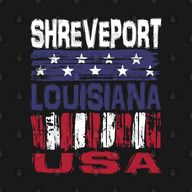 Shreveport Lousiana USA T-Shirt by Nerd_art