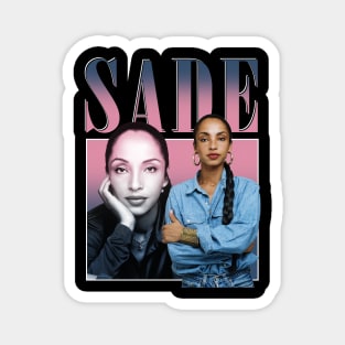 Vintage Sade Adu 80s 90s Style Magnet