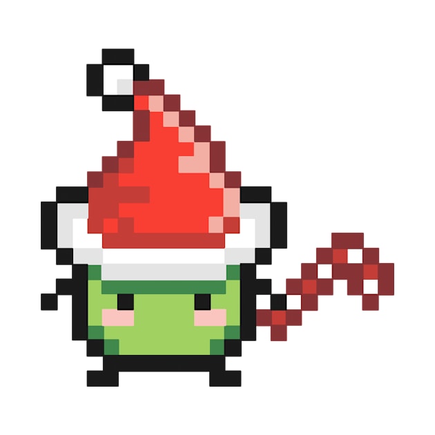 Green Christmas Junimo by TASCHE