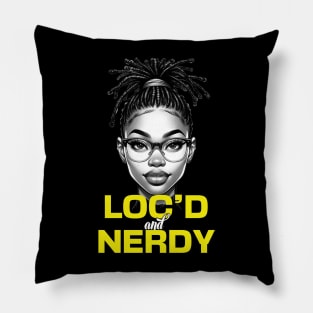 Loc'd and Nerdy Locs Teen Pillow