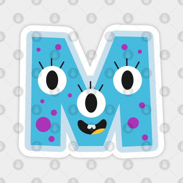 M Letter Magnet by Mako Design 