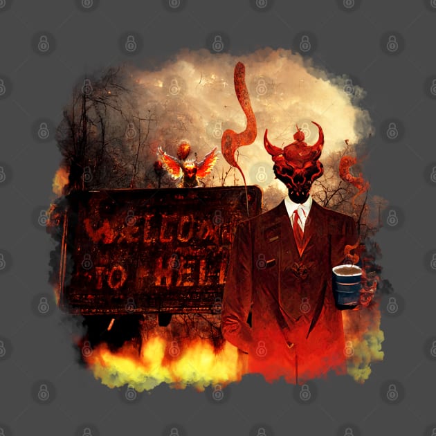 Welcome to hell! Artists welcome. by Pixel-High