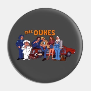 The Dukes Cartoon Pin