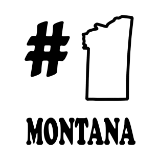 A funny map of Montana T-Shirt