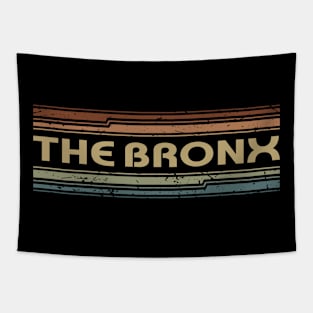 The Bronx Retro Lines Tapestry