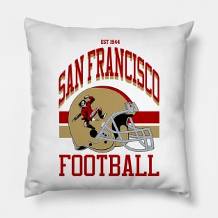 San Francisco Football Pillow
