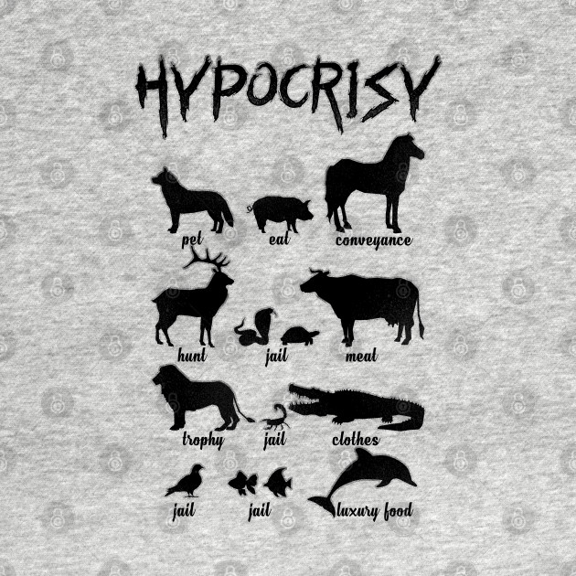 Discover HYPOCRISY - Animals - T-Shirt