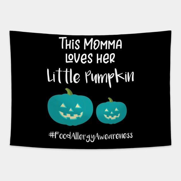 This Momma Loves Her Little Pumpkin Tapestry by DANPUBLIC