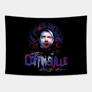 Coffinsville We Bid You Welcome Tapestry