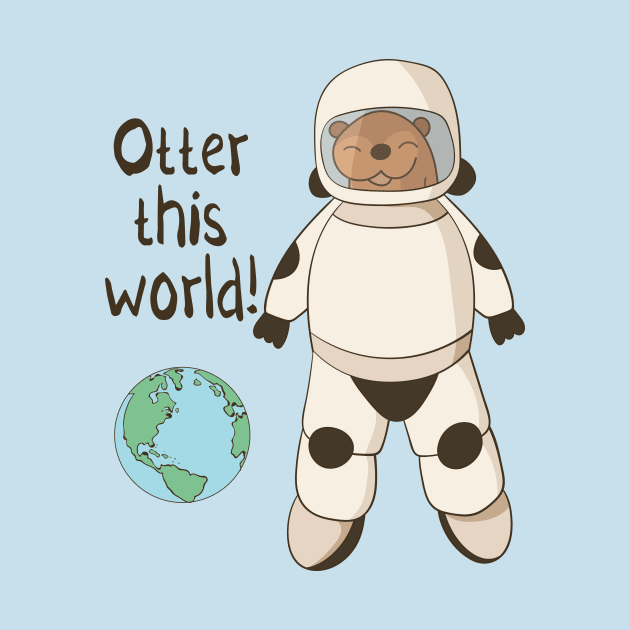 Otter This World by Dreamy Panda Designs