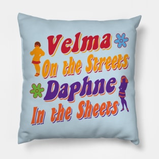 Velma On The Streets Daphne In The Sheets Pillow