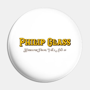 philip glassPhilip Glass Pin