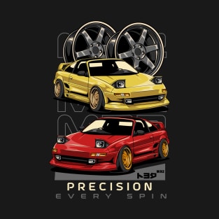 Precision Every Spin MR2 T-Shirt