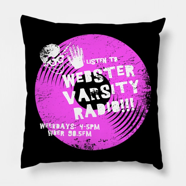 Webster Varsity Radio Club 2009 Pillow by todd_stahl_art