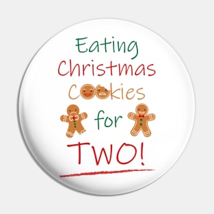 Eating Christmas Cookies For Two Pin