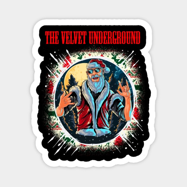 THE VELVET UNDERGROUND BAND XMAS Magnet by a.rialrizal