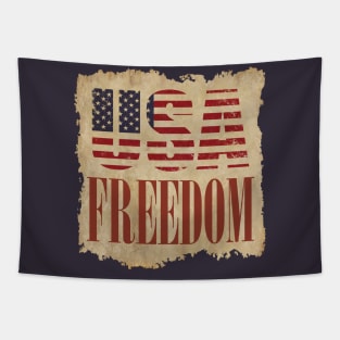 Freedom. USA. Patriotic Collection Tapestry