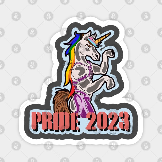 Daddy unicorn Magnet by Kitopher Designs