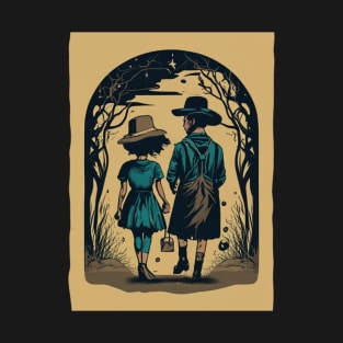 Ephemeral Embrace: A Dark Valentine’s Tale T-Shirt