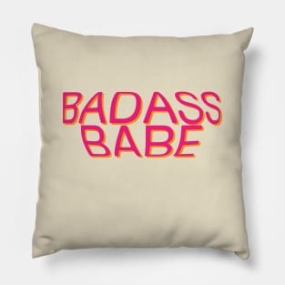 Badass Babes Pillow