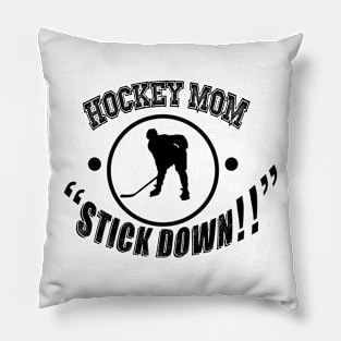 Hockey Mom’s Famous Quote Pillow