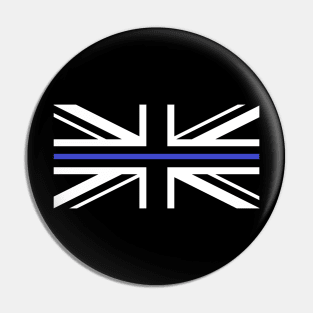 Thin Blue Line UK Police Pin